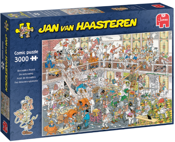 Jumbo Jan van Haasteren Puzzel De Verbouwing 3000 Stukjes