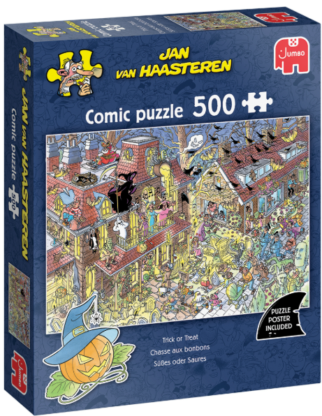 Jan van Haasteren Legpuzzel - Trick or treat - 500st.