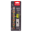 Bruynzeel Grafietpotlodenset Neon