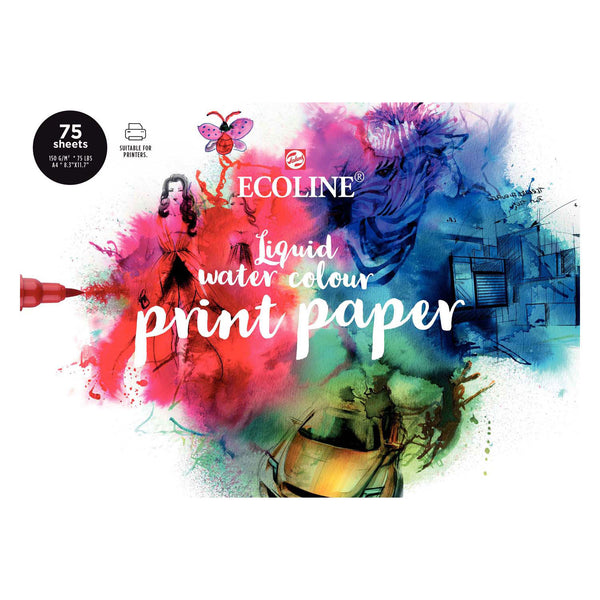 Ecoline Printerpapier, 21x29,7cm (A4), 150 G/M, 75Vel