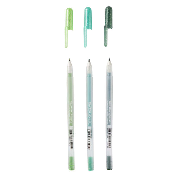 Sakura Gelly Roll metallic Set 3 Gelpennen Forest