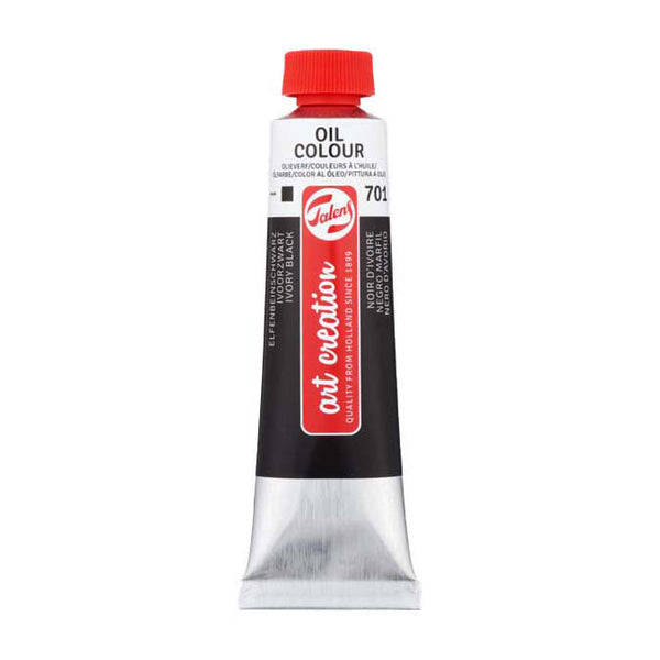 Talens Art Creation Olieverf Tube 40ml Ivoorzwart 701