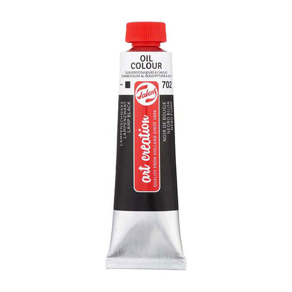 Talens Art Creation Olieverf Tube 40ml Lampenzwart 702