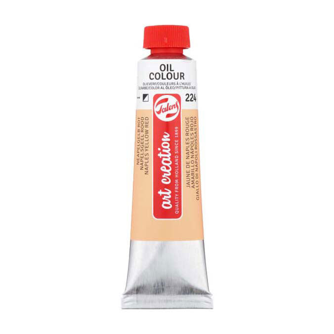 Talens Art Creation Olieverf Tube 40ml Napelsgeel Rood 224