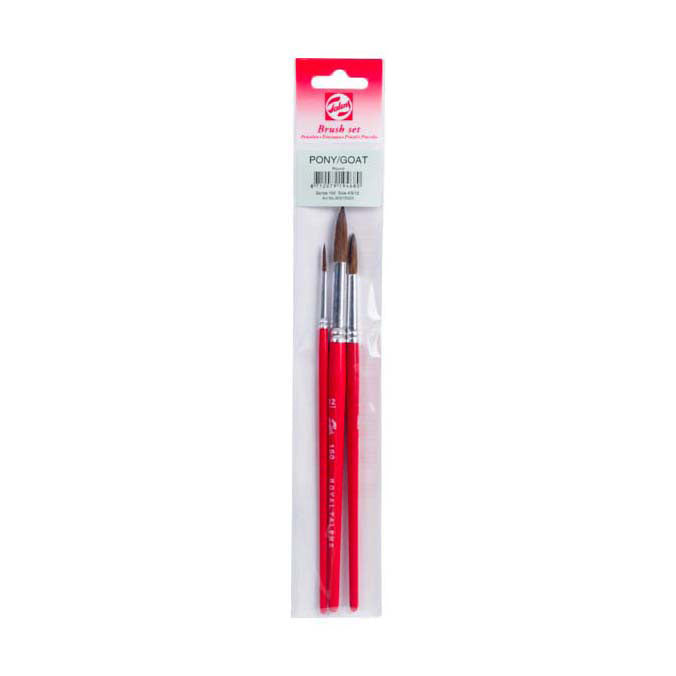 Talens Aquarelverf Penselen Set Serie 150 150/3