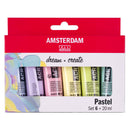 Amsterdam Standard Series Acrylverf Pastel Set 20ml, 6dlg.