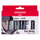 Amsterdam Standard Series Acrylverf Grijstinten Set 20ml, 6dlg.