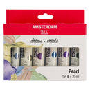 Amsterdam Standard Series Acrylverf Parelmoer Set 20ml, 6dlg.