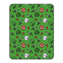 Flanel Deken Minecraft, 110x150cm