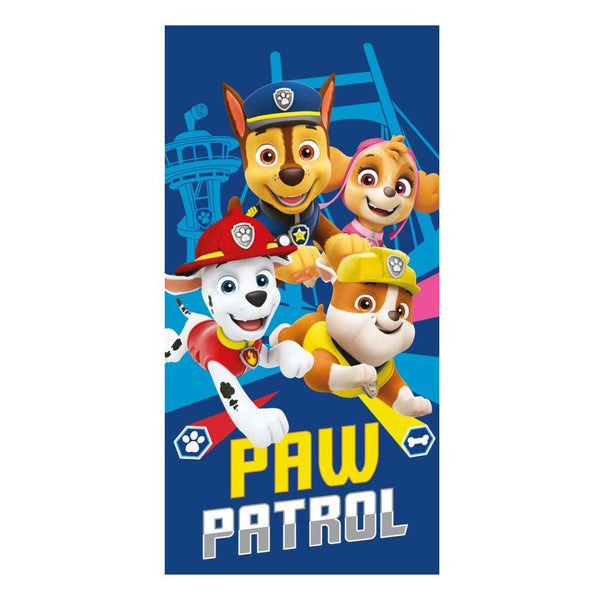 Katoenen Strandlaken Paw Patrol, 140x70cm