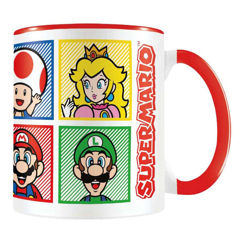 Super Mario Cadeauset - Beker, Mok en Magneet