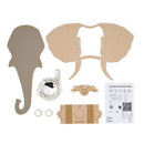 Van Tjalle en Jasper - Olifant Wandlamp - Hout