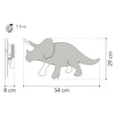 Van Tjalle en Jasper - Dino Wandlamp Triceratops - Hout