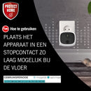 Protect Home Ultrasonic Muizen en Ratten 80 m2 Zwart/Wit