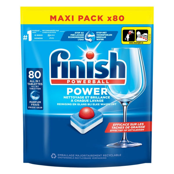 Finish Powerball Power Vaatwastabletten 80 Stuks