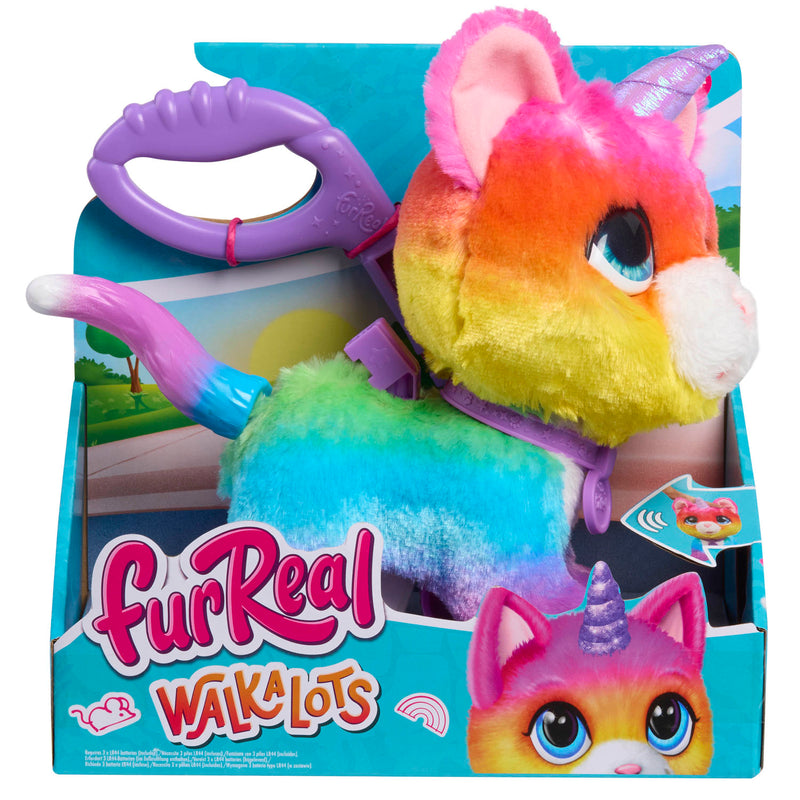 FurReal Friends Walk A Lots Unicorn Kat Interactieve Knuffel