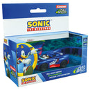 Pull Back Auto Team Sonic Racing - Blauw