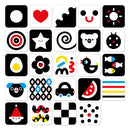 Banana Panda - Hoog Contrast Babykaarten 0m+ / 3m+ - 24st.