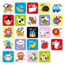 Banana Panda - Hoog Contrast Babykaarten 6m+ / 9m+ - 24st.