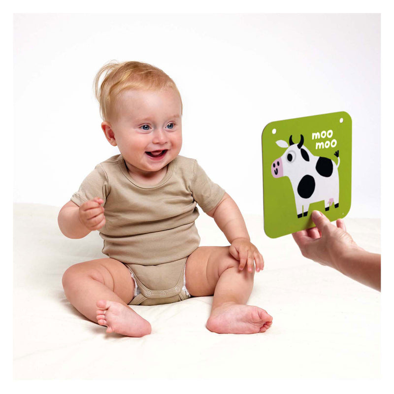 Banana Panda - Hoog Contrast Babykaarten 6m+ / 9m+ - 24st.