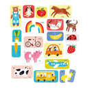 Banana Panda - Puzzelparen Eerste Woorden - 18dlg.