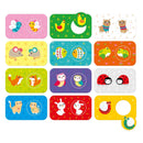 Banana Panda -  Zoek Dezelfde Vriendjes Puzzels - 12st.