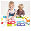 Banana Panda -  Zoek Dezelfde Vriendjes Puzzels - 12st.