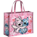Disney Stitch Shopper 45x40 cm Roze