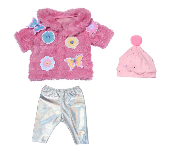 Baby Born Teddy Jas Set Roze