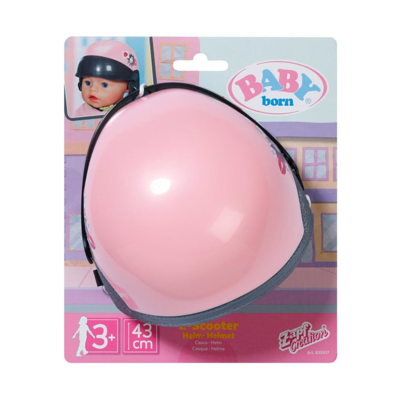 Baby Born E-Scooter Helm Roze/Zwart