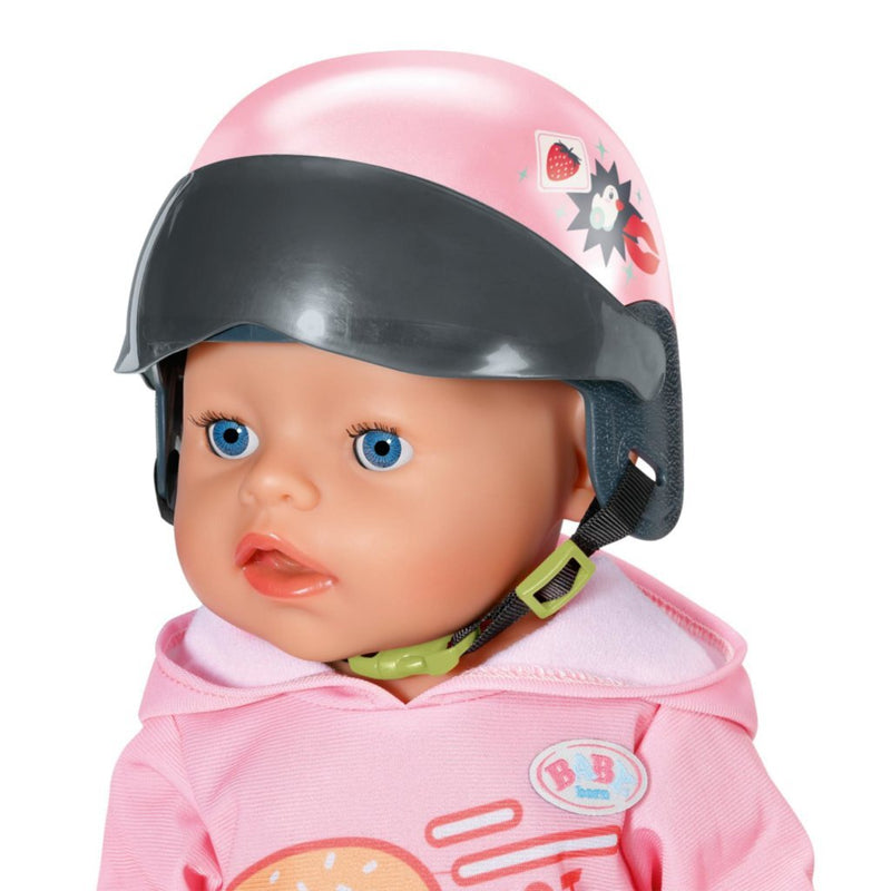 Baby Born E-Scooter Helm Roze/Zwart