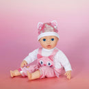 Baby Born Kat Onesie met Muts Roze/Wit