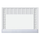 Sigel SI-HO366 Bureauonderlegger Protect A2 40 Vel + Kunststof Beschermrand + Kalender 2024/2025 Wi