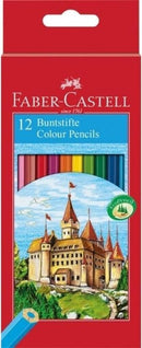 Kleurpotlood Faber Castell Castle &agrave; 12 stuks