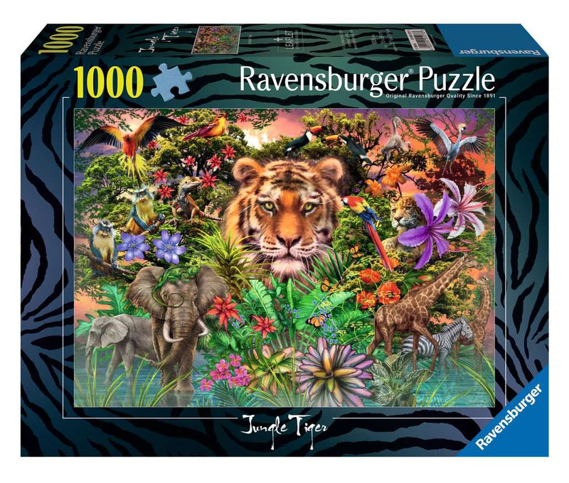 Ravensburger Puzzel Jungle Tiger 1000 Stukjes