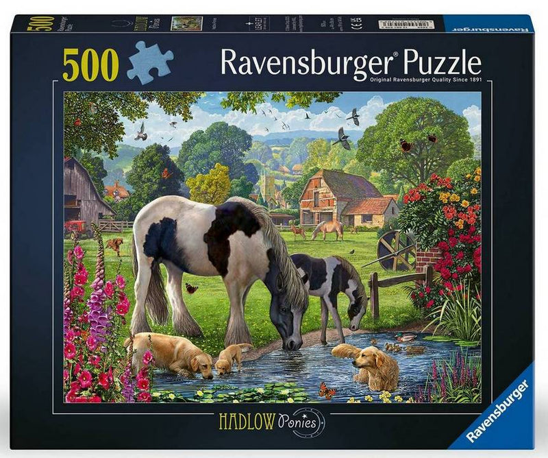 Ravensburger Legpuzzel Hadlow-pony's - 500st.