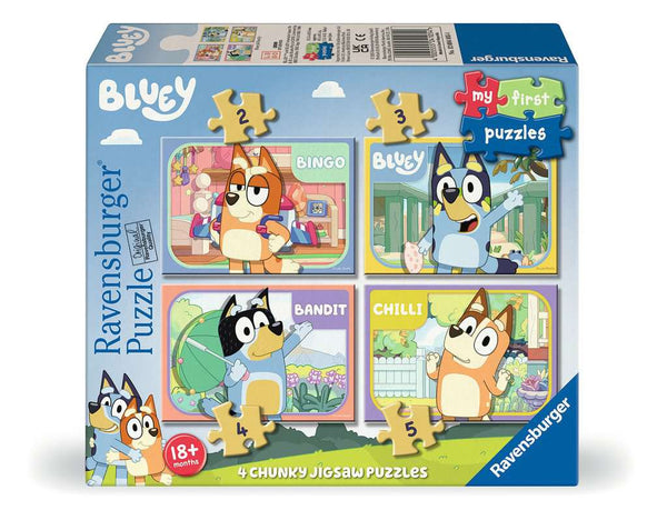 Legpuzzel Mijn Eerste Puzzels 4in1 Bluey