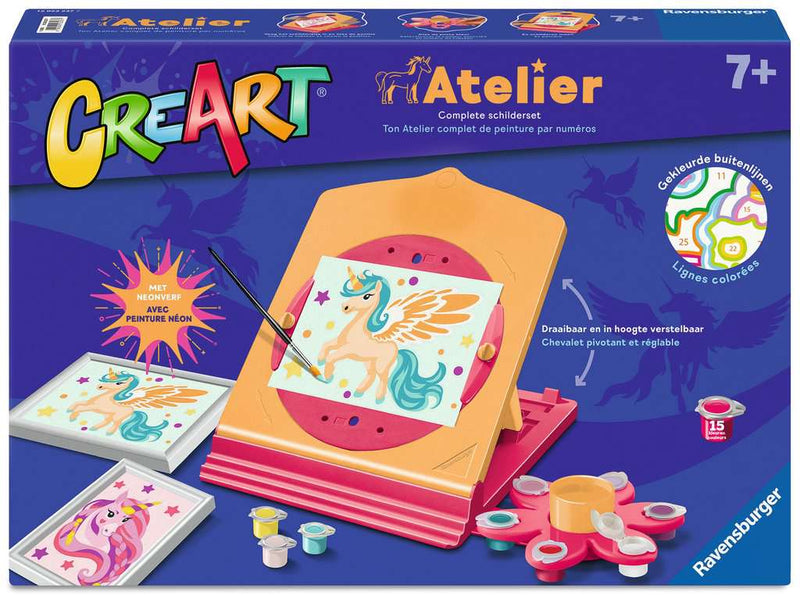 Ravensburger CreArt Schilderen op Nummer - Atelier