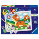 Ravensburger CreArt Schilderen op Nummer Kat met Vlinder