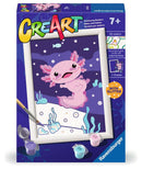 Ravensburger CreArt Schilderen op Nummer Axolotl