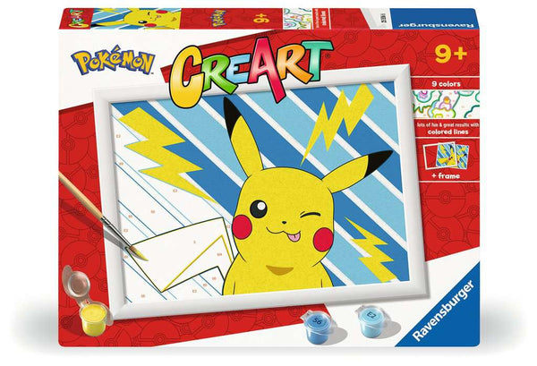 CreArt Schilderen op Nummer - Pokémon Pikachu