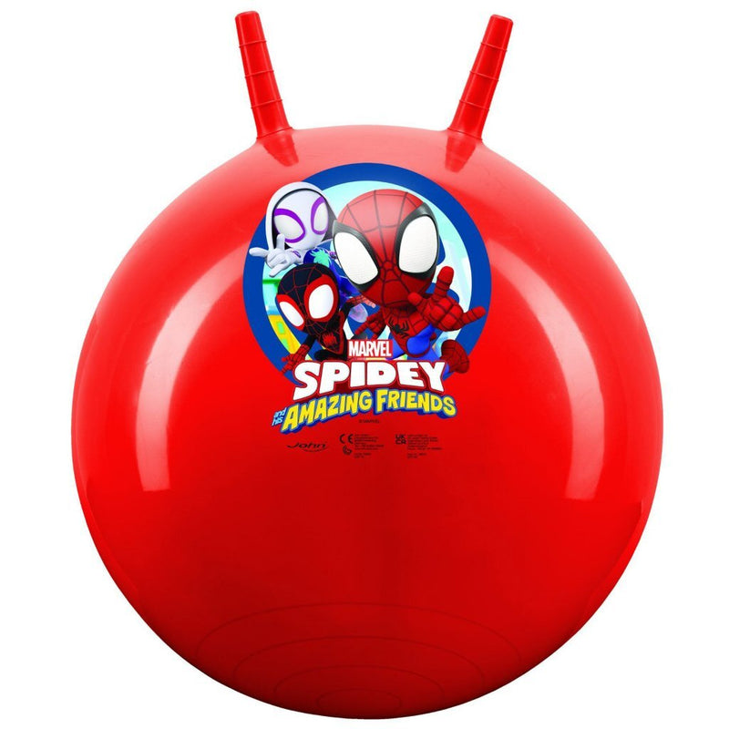 Disney Junior Spidey and Friends Skippybal 50 cm Rood