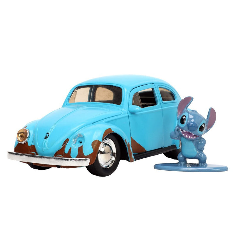 Disney Stitch met Die-Cast Volkswagen Beetle 1:32