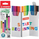 STABILO Pen 68 Zig Zag Viltstiften - 18dlg.