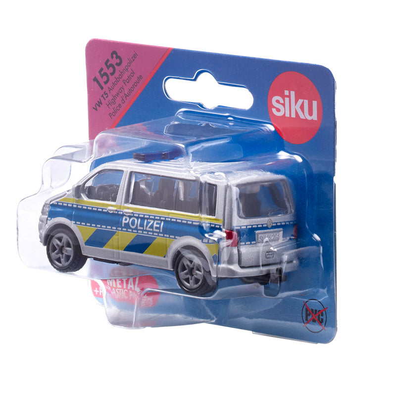 Siku 1553 VW T5 Snelwegpolitie