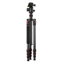 Hama Ramble II Duo Carbon Statief 170 cm Zwart/Rood