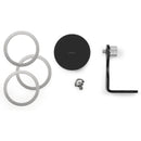 Hama Driepoot Mobiele Telefoonhouder Puck Magnetisch Universeel Zwart/Metallic