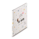 Hama Babydagboek Love You To The Moon And Back 22x29 cm 44 Ge&iuml;llustreerde Pagina&