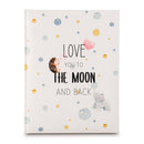Hama Babydagboek Love You To The Moon And Back 22x29 cm 44 Ge&iuml;llustreerde Pagina&