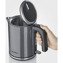 Severin WK9574 Waterkoker 1L 2400W Antraciet / Zwart